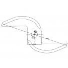 Cuchilla dados-chuletas Treif  Puma doble 49 734-2