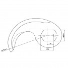 Cuchilla cutter Fatosa 50 R-175 2,5mm