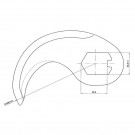 Cuchilla cutter Fatosa 75 R-198 3mm